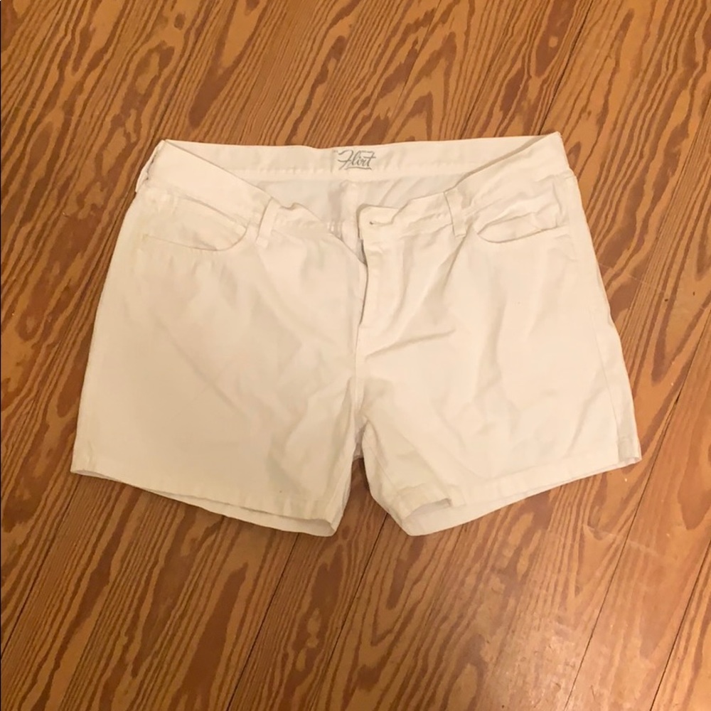 White shorts